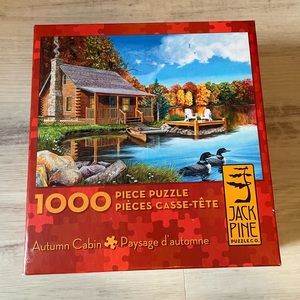 Autumn Cabin 1000 Piece Puzzle